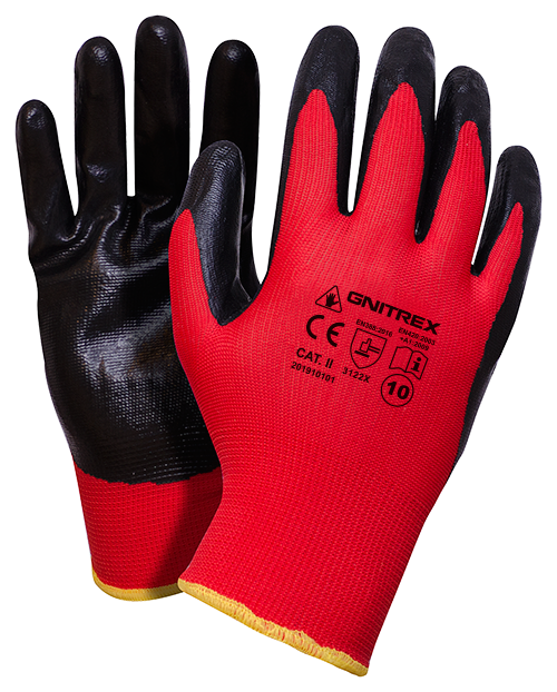 60 Paar Feinstrick-Handschuhe mit Nitrilbeschichtung -super Preis!-